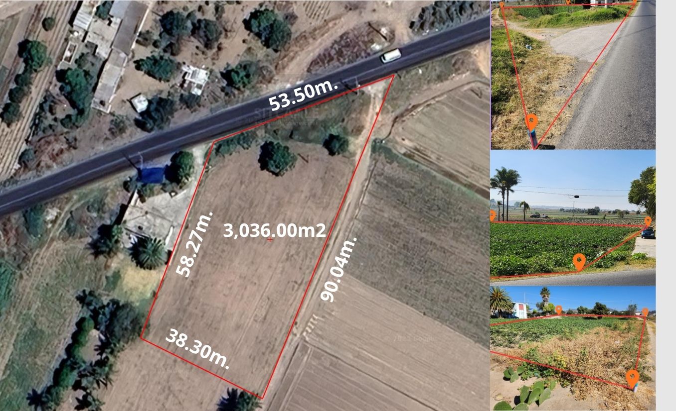 Terreno en venta Carretera Paso de Cortés Puebla